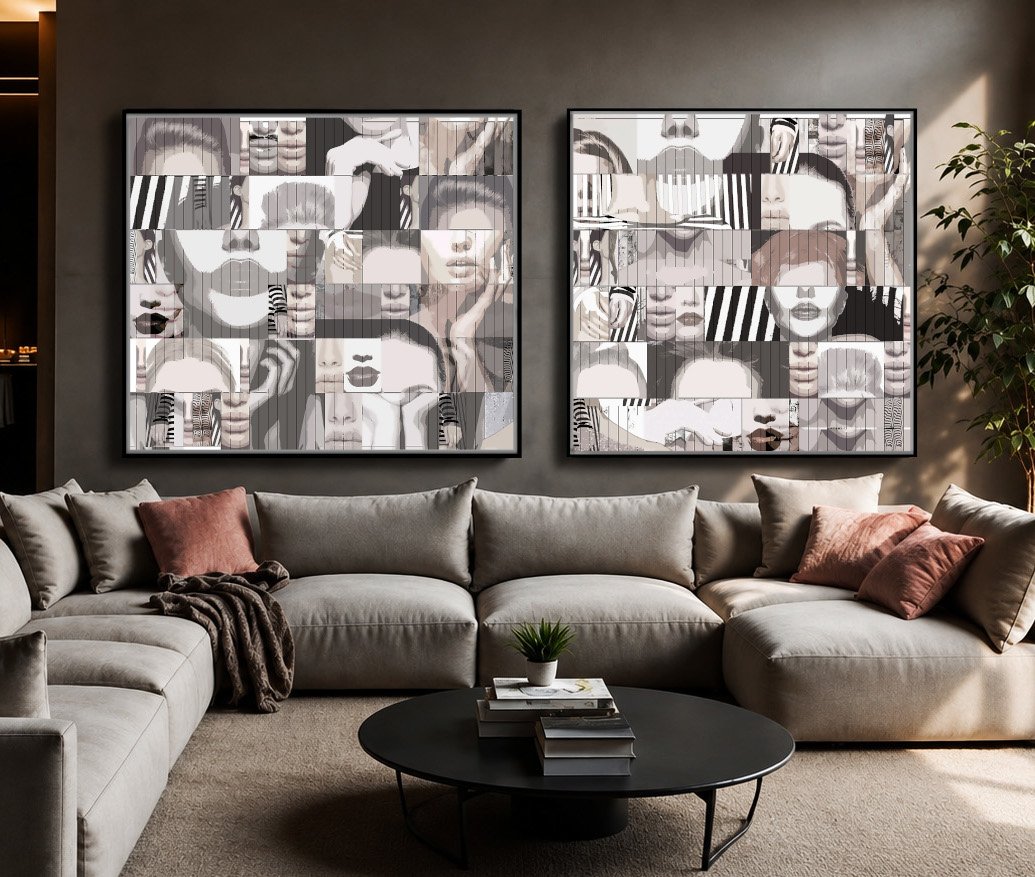 Quadro Decorativo A ESTEE arte para sala - Imagem 2