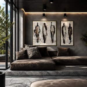 Quadro Decorativo EDIÇÃO PARA VOCÊ arte para sala