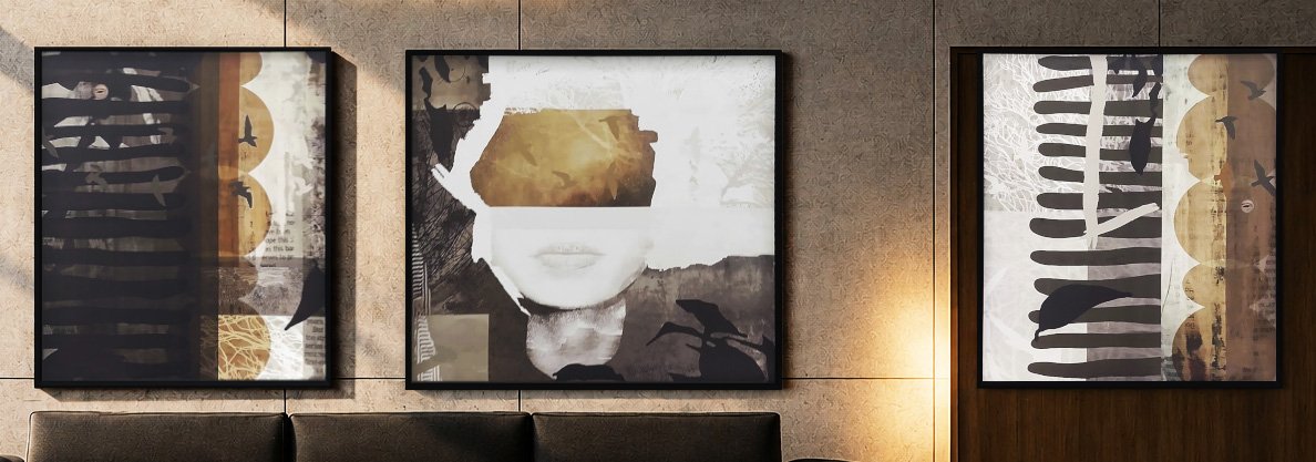 Quadro Decorativo A VESPERA arte para sala - Imagem 2